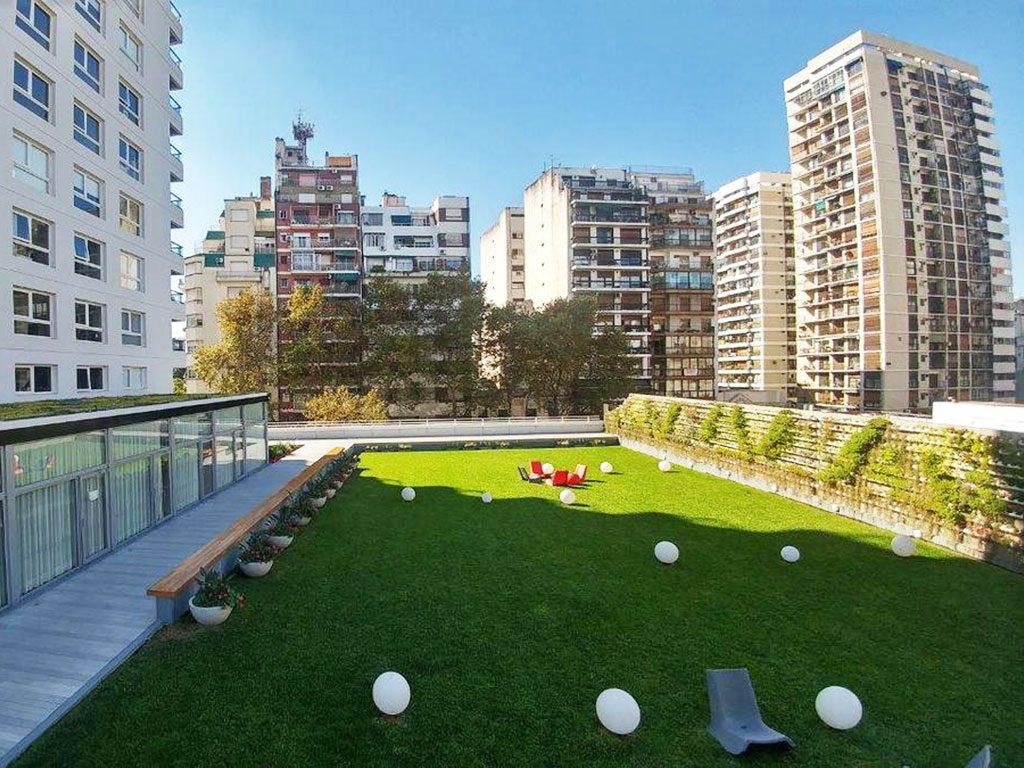 Terraza Verde edificio vista buenos aires