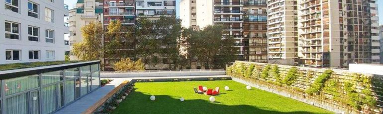 Terraza Verde edificio vista buenos aires