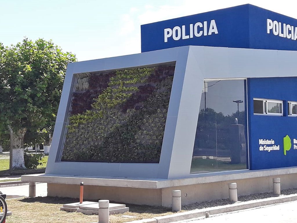 Jardín Vertical Policía Quilmes